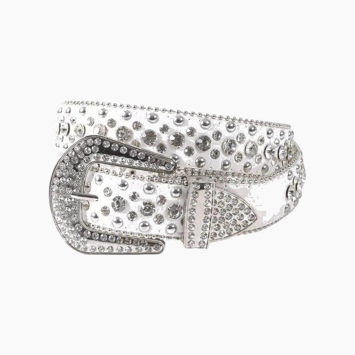 Diamond designer belt