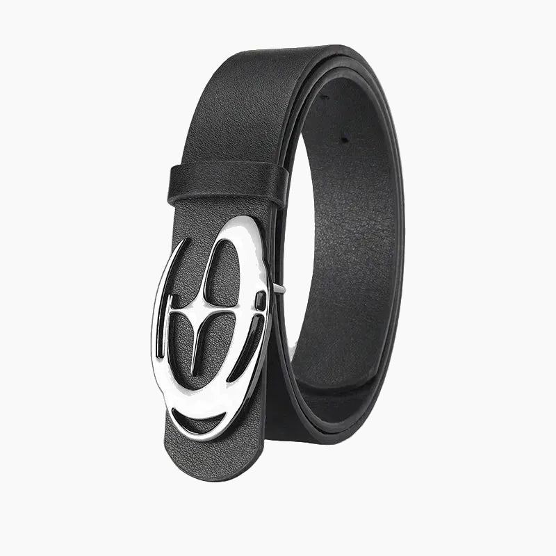 Y2K Star Graphic Belt