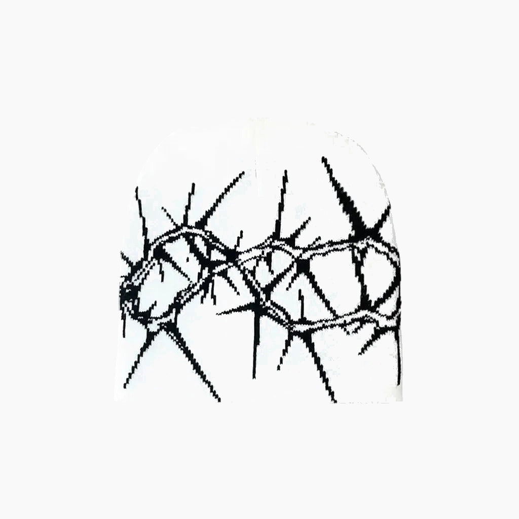 Barbed wire beanie