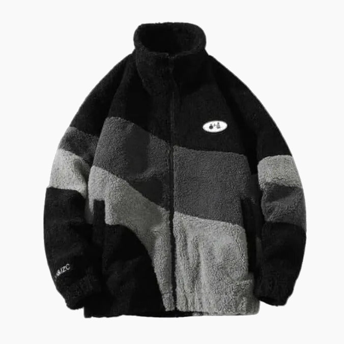 NEWGRMNTS x Fuzzy Retro Fleece Jacket