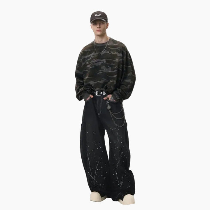 Camo Boxy Fit Longsleeve