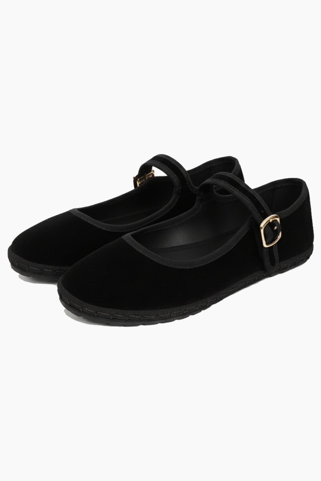 Velour Mary Janes