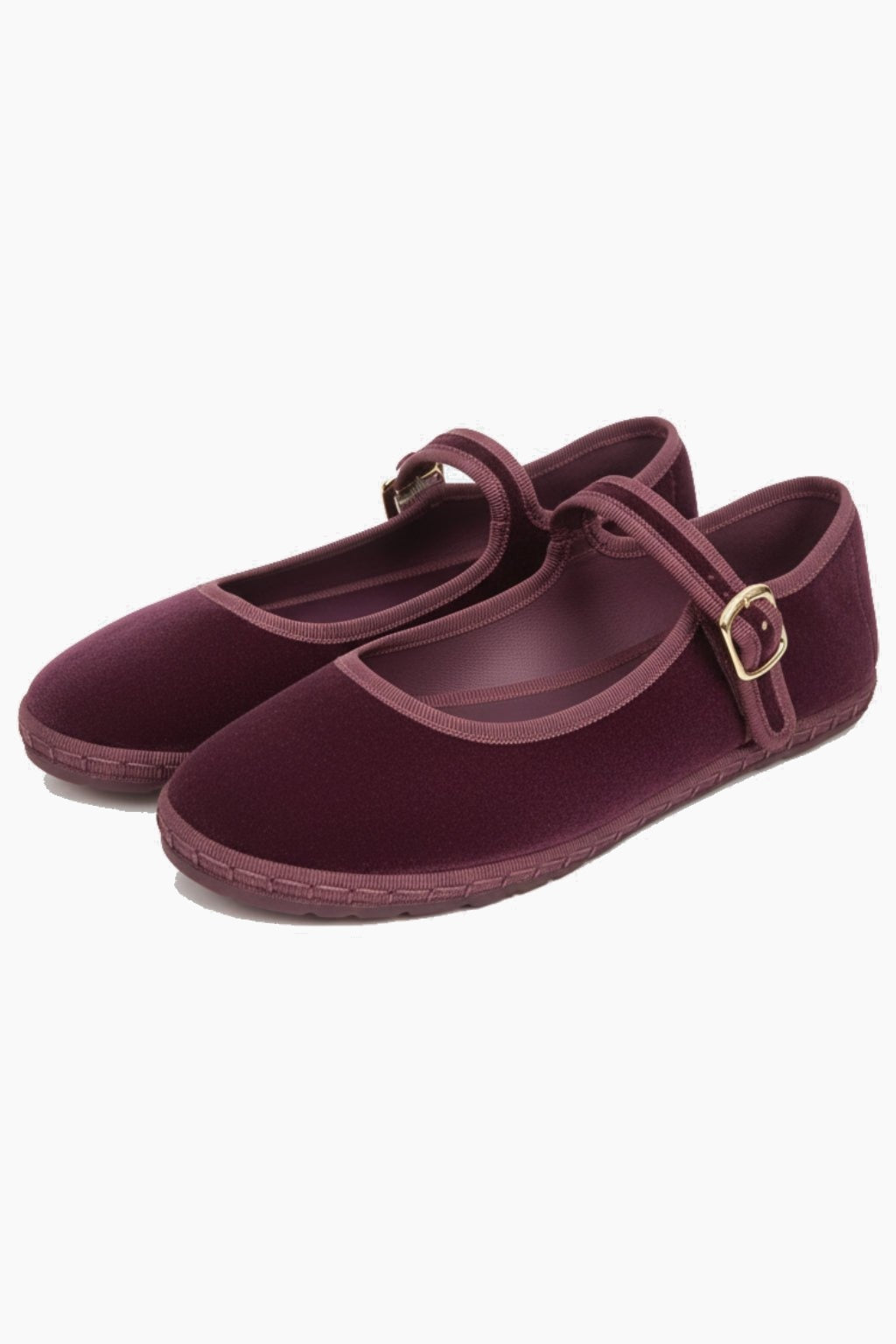 Velour Mary Janes