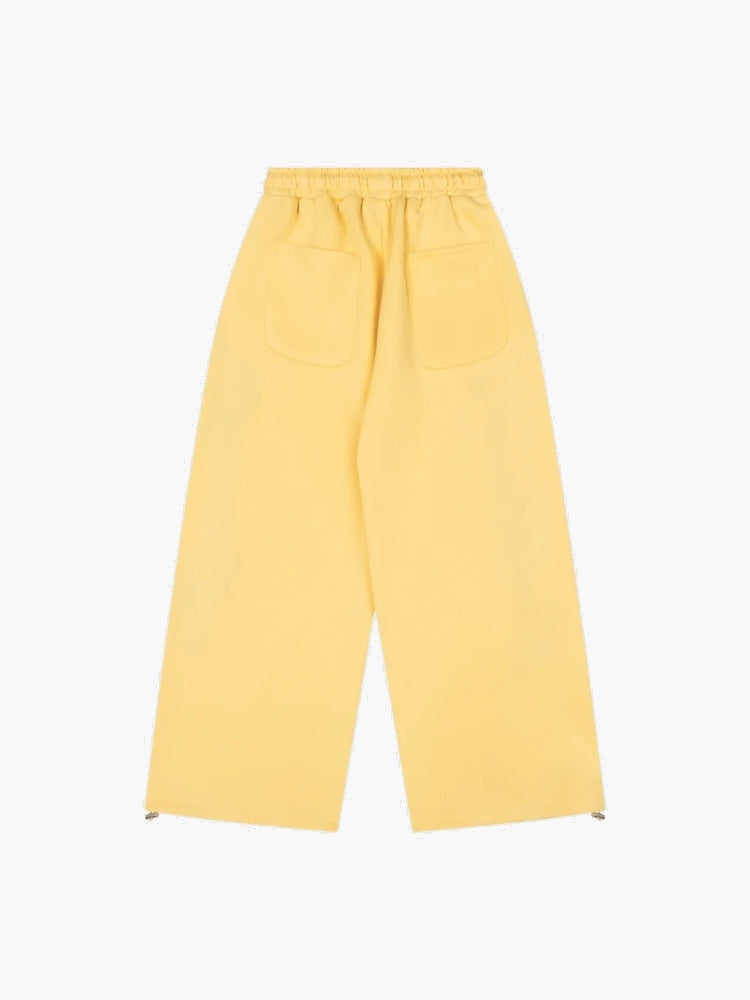 NEWGRMNTS Wide Leg Font Joggers