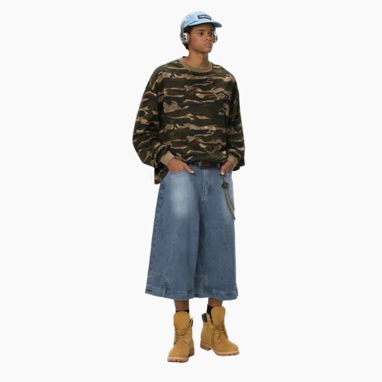 Camo Boxy Fit Longsleeve