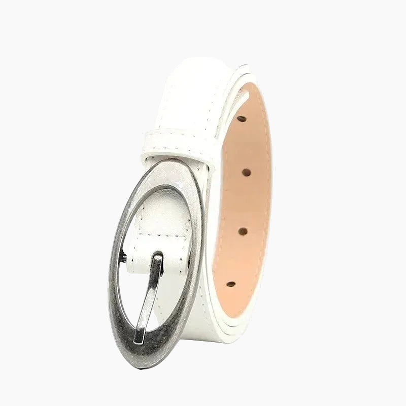 Oval Buckle Belt