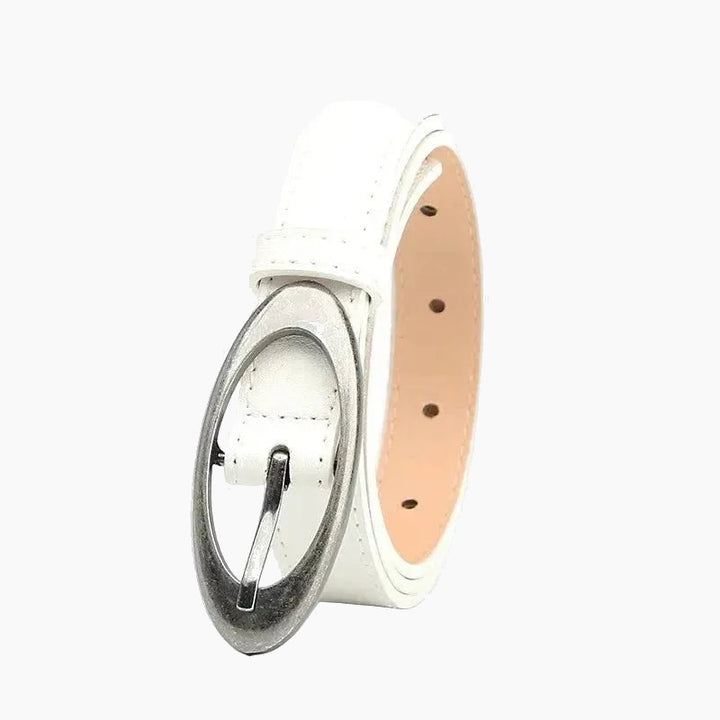 Oval Buckle Belt