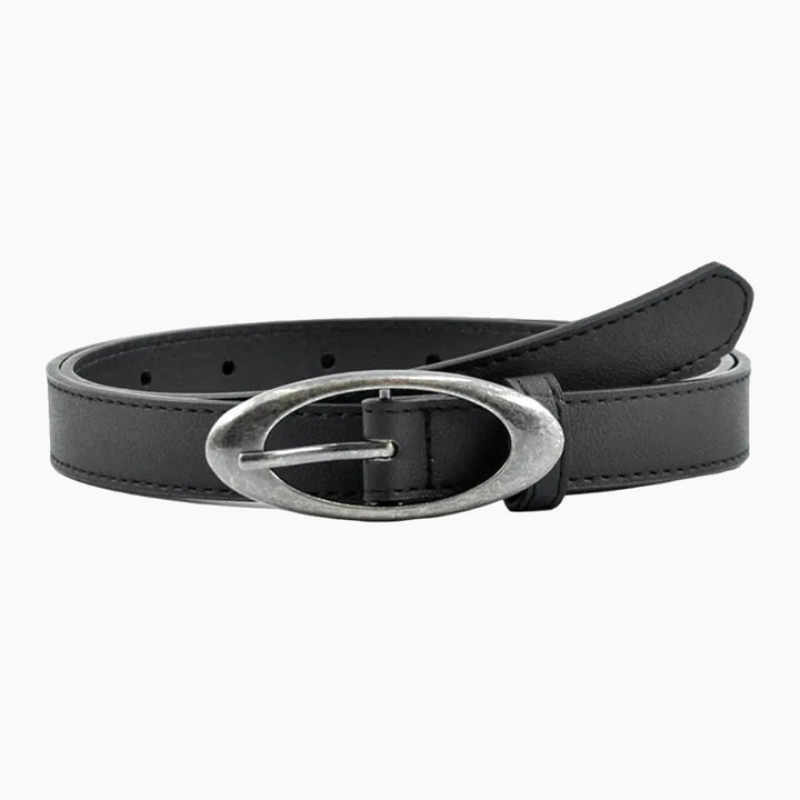 Oval Buckle Belt