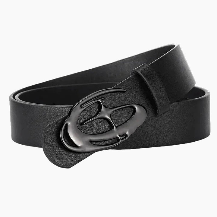 Y2K Star Graphic Belt