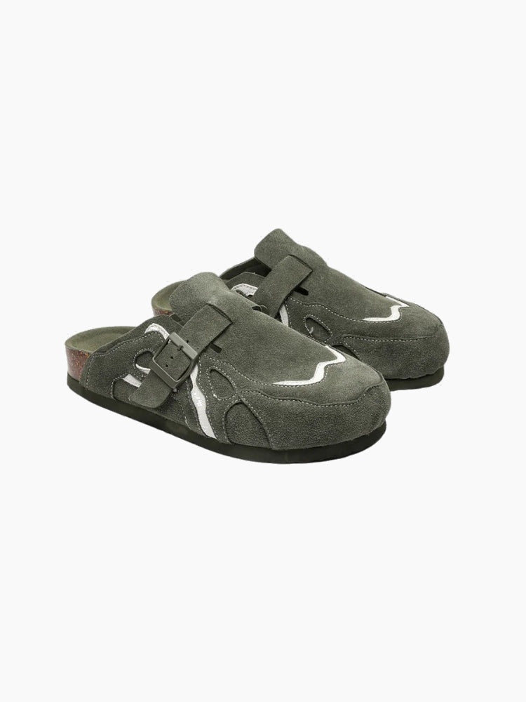 NEWGRMNTS Wavey Clogs - Grey
