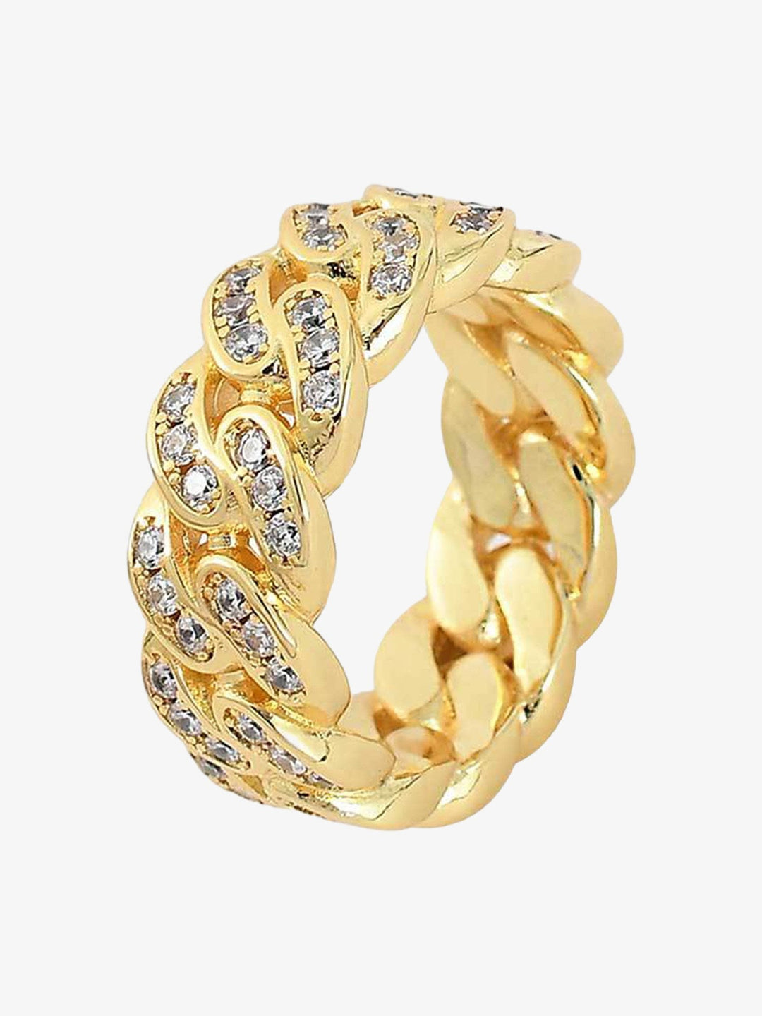 Thesupermade Hip Hop Zirconia Ring - 1551