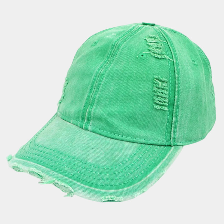 Washed Denim Outdoor Cap