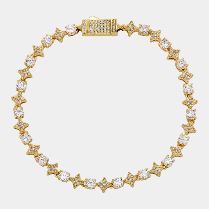 Zircon Star Chian Necklace