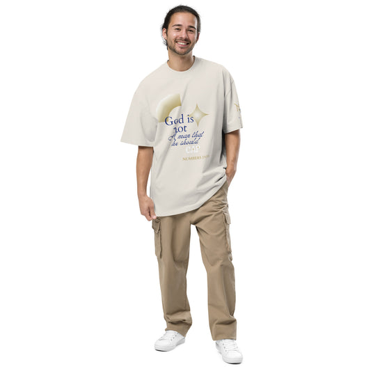 No Cap Oversized Faded t-shirt