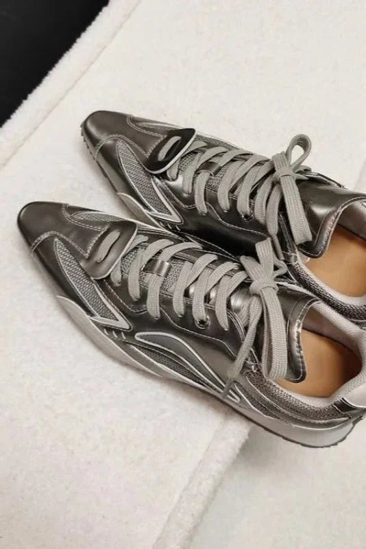 Pointed-Toe Sneakers