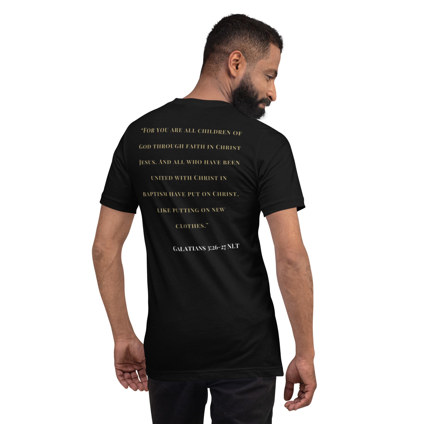 NG Fully Loaded Scriptural Unisex T-shirt (Galatians 3:26-27)