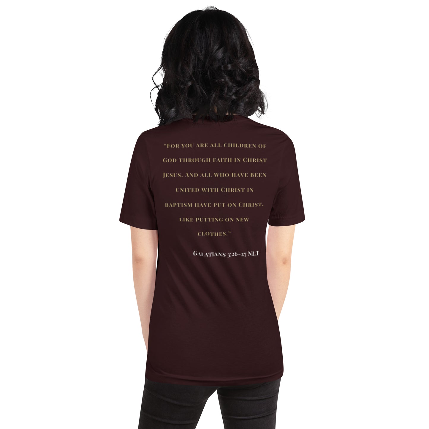 NG Fully Loaded Scriptural Unisex T-shirt (Galatians 3:26-27)