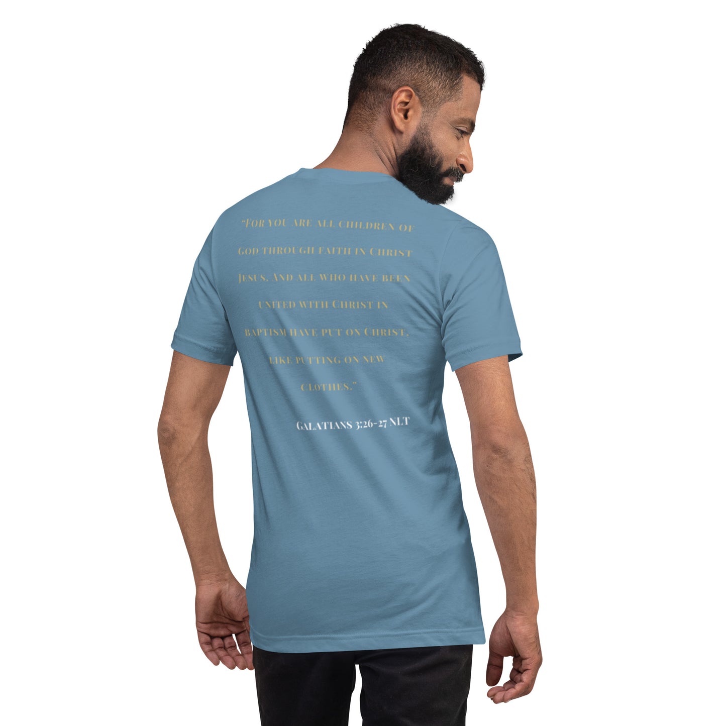 NG Fully Loaded Scriptural Unisex T-shirt (Galatians 3:26-27)