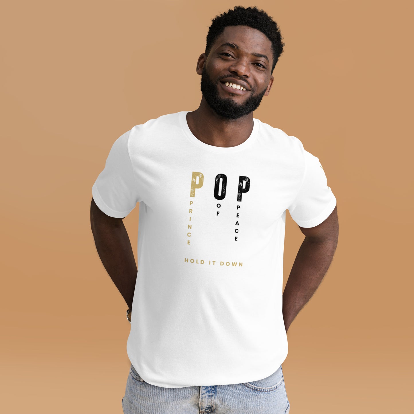 POP Prince Of Peace (White) Unisex T-shirt