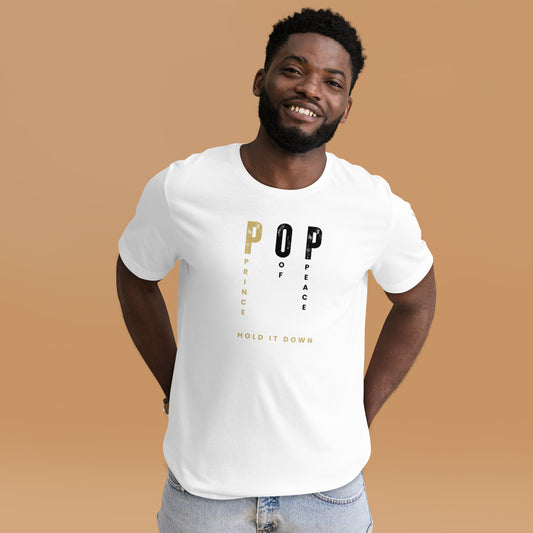 POP Prince Of Peace (White) Unisex T-shirt