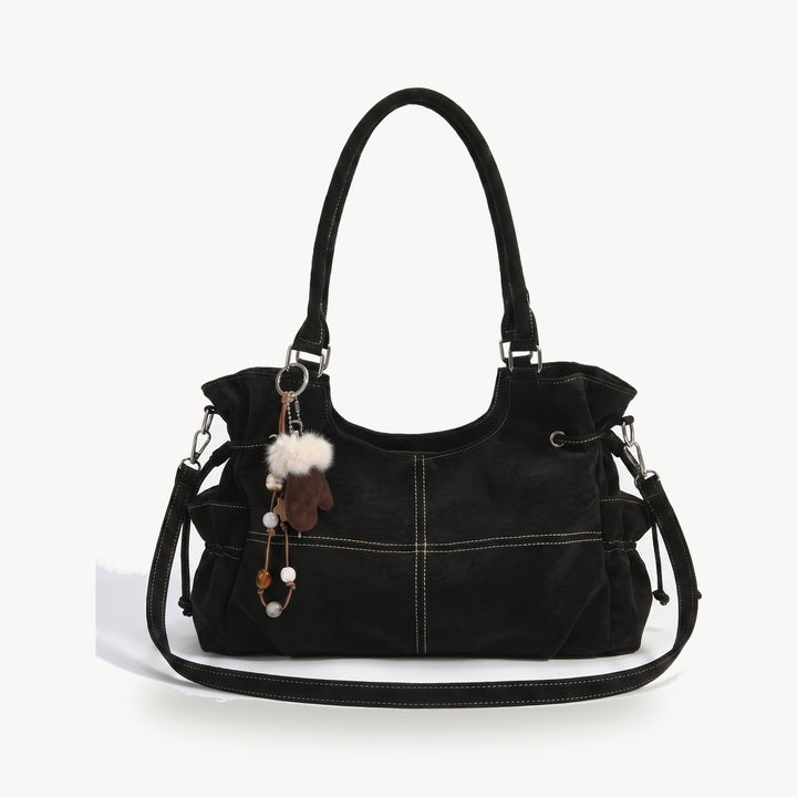 Vintage Grid Shoulder Bag