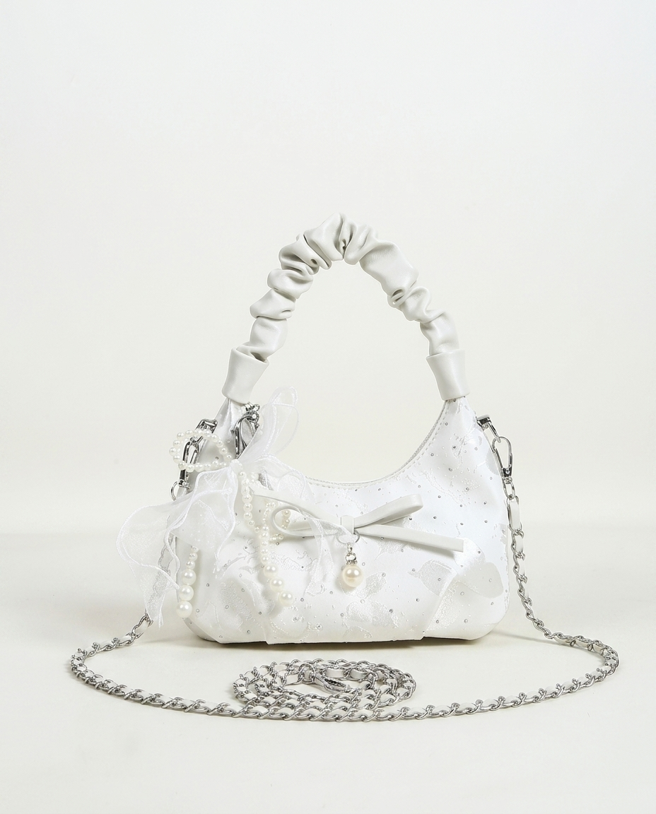 Ruffle Cloud Bag